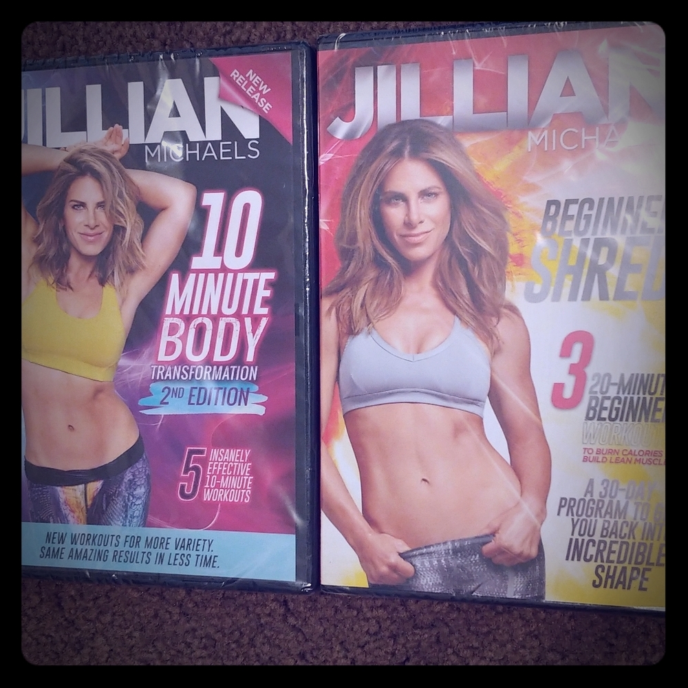 New Jillian Michaels fitness DVDS